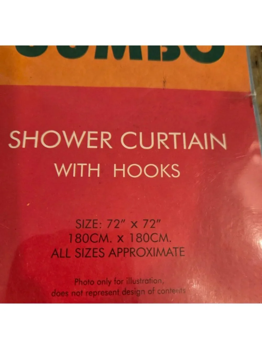 New! Lot of 2 Dolphin Shower Curtains w Hooks Blue Plastic Jumbo 72x72